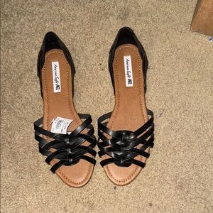 American Eagle Black Women's Sandals